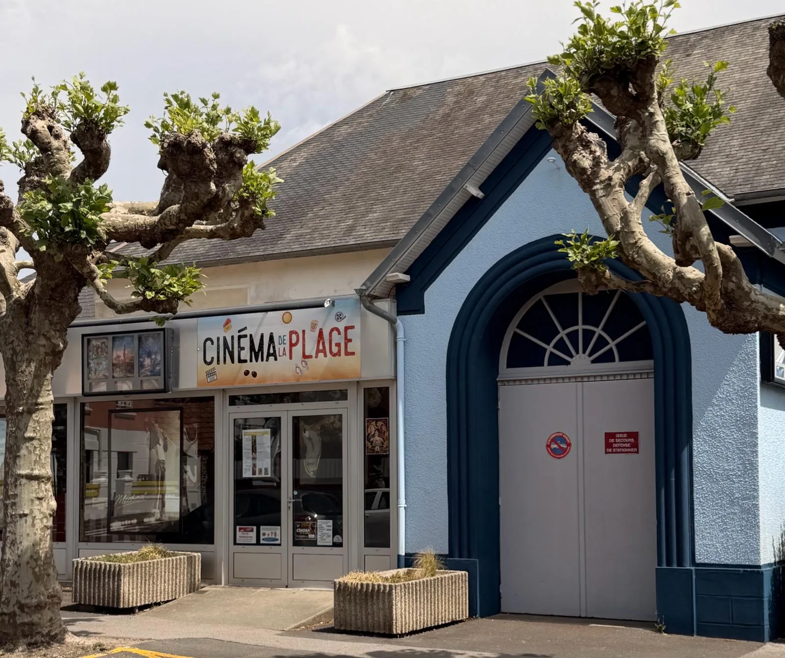 Cinéma de plage à Barneville-Carteret