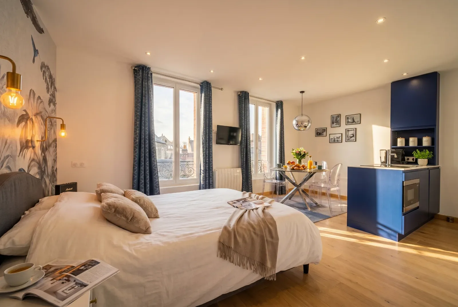 L'Appart bleu · 50m des Commerces & Mer · Plage à Barneville-Carteret
