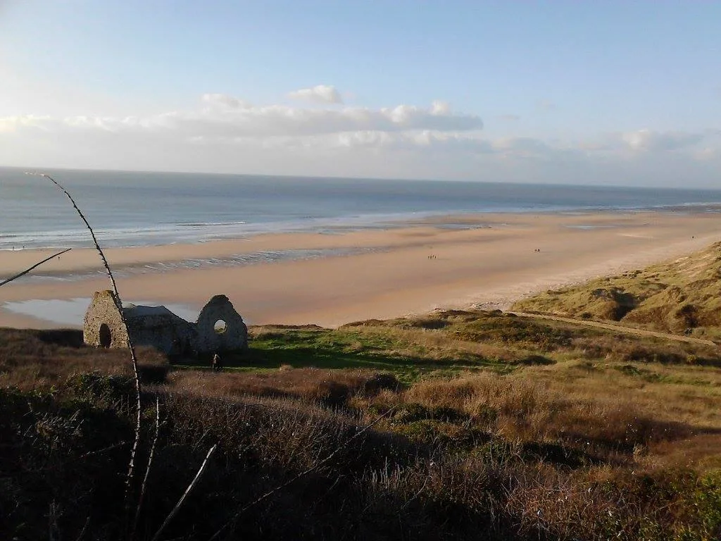 Plage de la Vieille Église à Barneville-Carteret