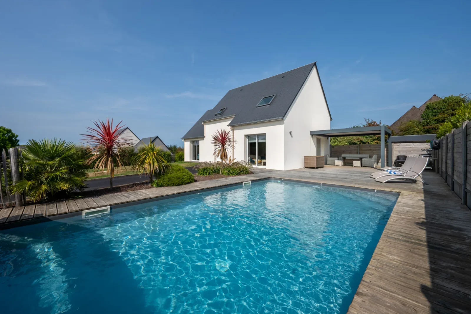 Villa du Cap · Piscine privée · Sauna · Jardin à Barneville-Carteret
